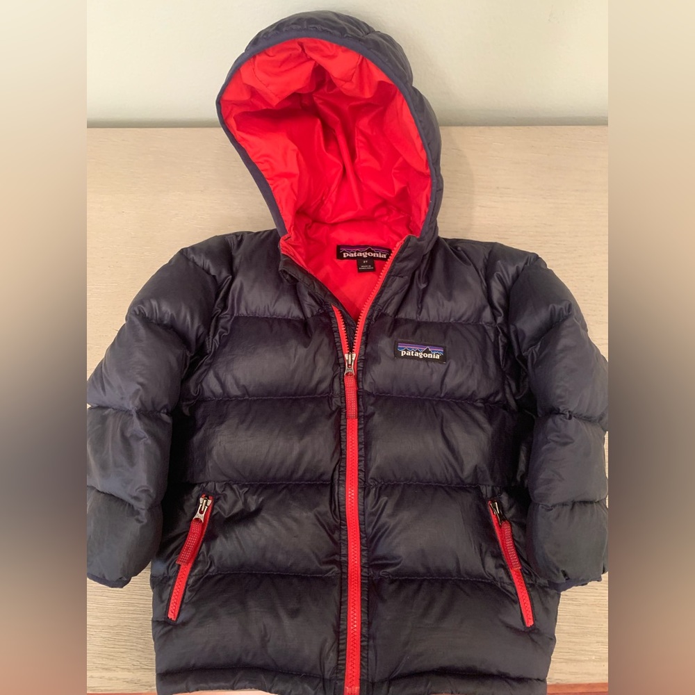Patagonia Hi-Loft Down Jacket, size 2T